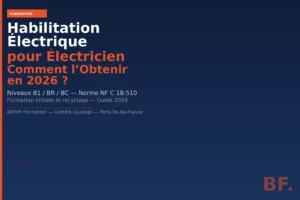 Habilitation electrique pour electricien 2026 WebP